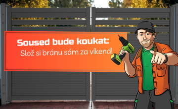 Páni staví sami: Sestavte si bránu za víkend a staňte se legendou čtvrti!